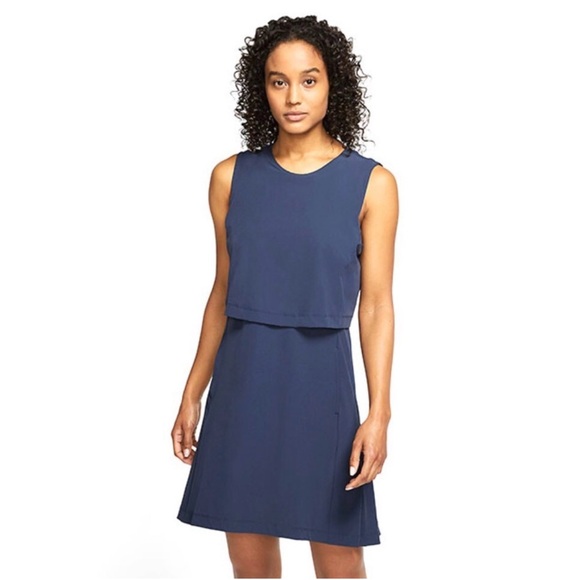 Nike Dresses & Skirts - Nike Women's Navy Sleeveless Mini Dress